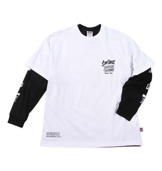 大きいサイズ★メンズ BEN DAVIS長袖T&半袖TレイヤードTシャツ
