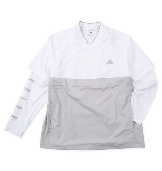 大きいサイズ メンズ adidas golf 2in1レイヤード 半袖 ポロシャツ ホワイト 1278-5202-1 3XL 4XL 5XL 楽天市場】大きいサイズ メンズ adidas golf 2in1レイヤード 半袖