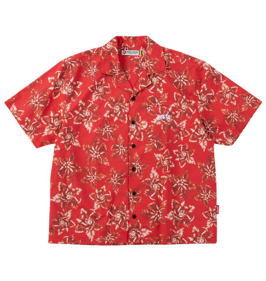 楽天市場】大きいサイズ メンズ ボタニカル柄オープンカラー半袖シャツ