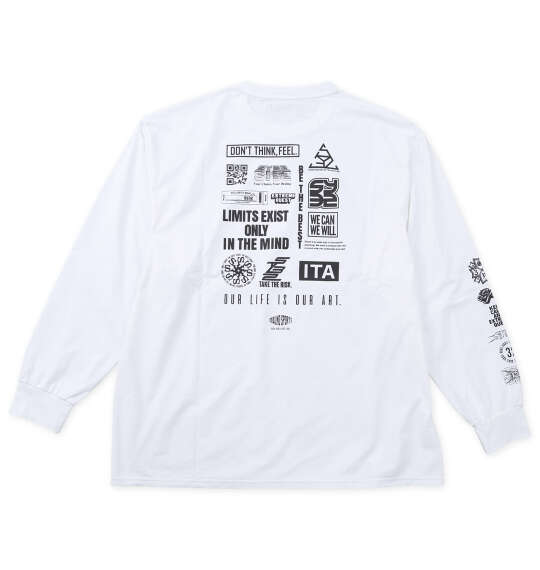 大きいサイズ★メンズ SY32 by SWEET YEARSマルチロゴ長袖Tシャツ|メンズスーツKOKUBO