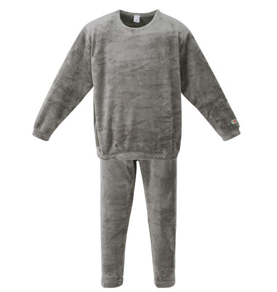 大きいサイズ メンズ FRUIT OF THE LOOM ボア フリース ルームウェア セット ブラック 1279-3330-2 3L 4L 5L 6L 8L 1012793330-1-1.jpg