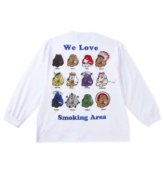 大きいサイズ メンズ GALFY ヤニラバーズ 長袖 Tシャツ ホワイト 1258-5100-1 3L 4L 5L 6L 楽天市場】大きいサイズ メンズ GALFY ヤニラバーズ 長袖 Tシャツ