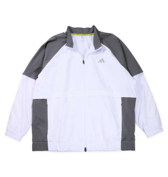 大きいサイズ★メンズ adidas golfビヨンドザコース撥水カラーブロックフルジップトラックジャケット