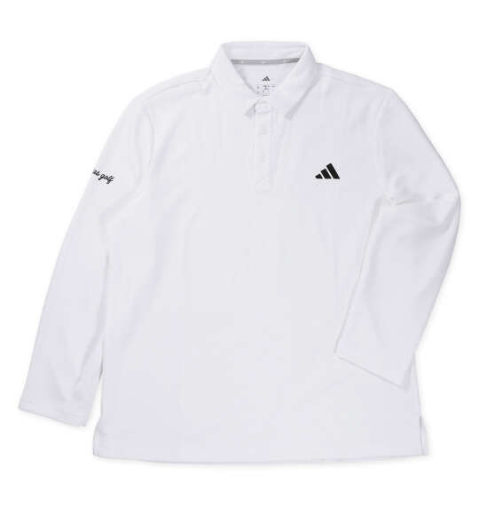 大きいサイズ★メンズ adidas golfシーズナルジャガード長袖シャツ
