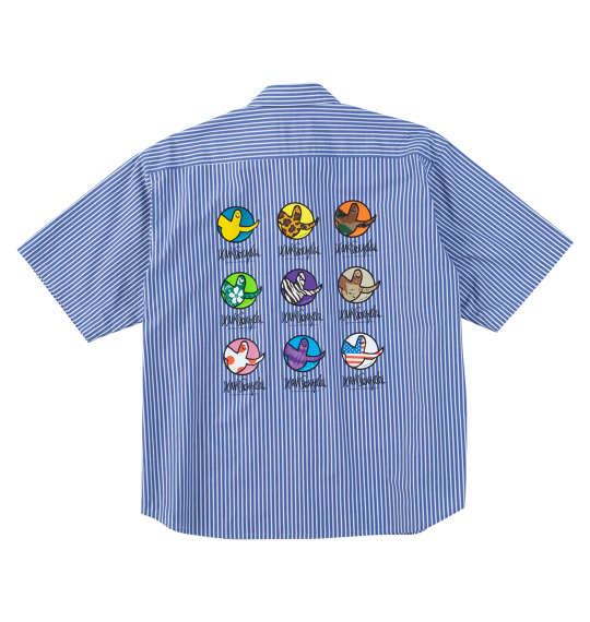 大きいサイズ What it isNt ストライプ半袖シャツ 3L 4L 5L 6L 8L サックスブルー ラッピング可 送料無料 即日発送 楽天市場】(What it isNt) 大きいサイズ メンズ ストライプ半袖シャツ