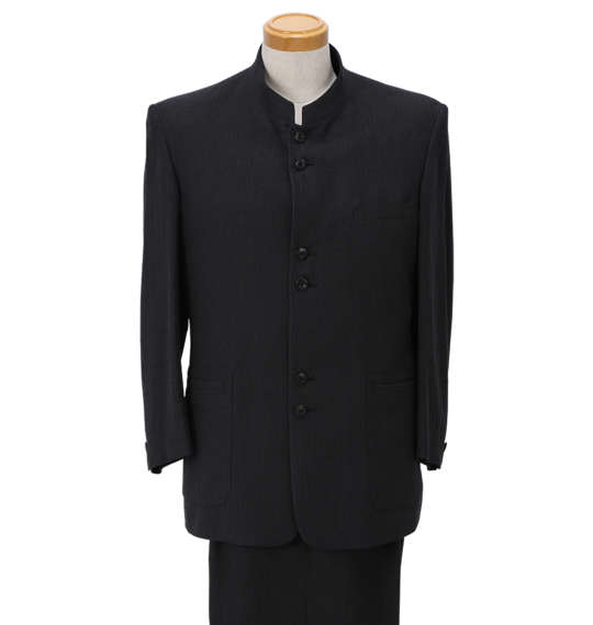 楽天市場】大きいサイズ メンズ マオカラースーツ オレンジ 1122-5351