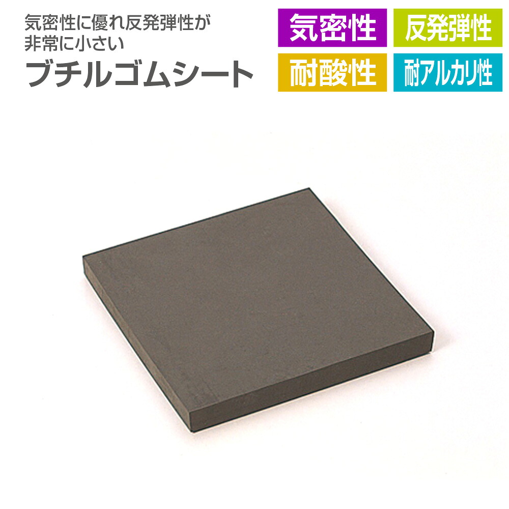 【送料無料】ブチルゴムシート 1.5mm×1000mm （10m巻） 43,472円