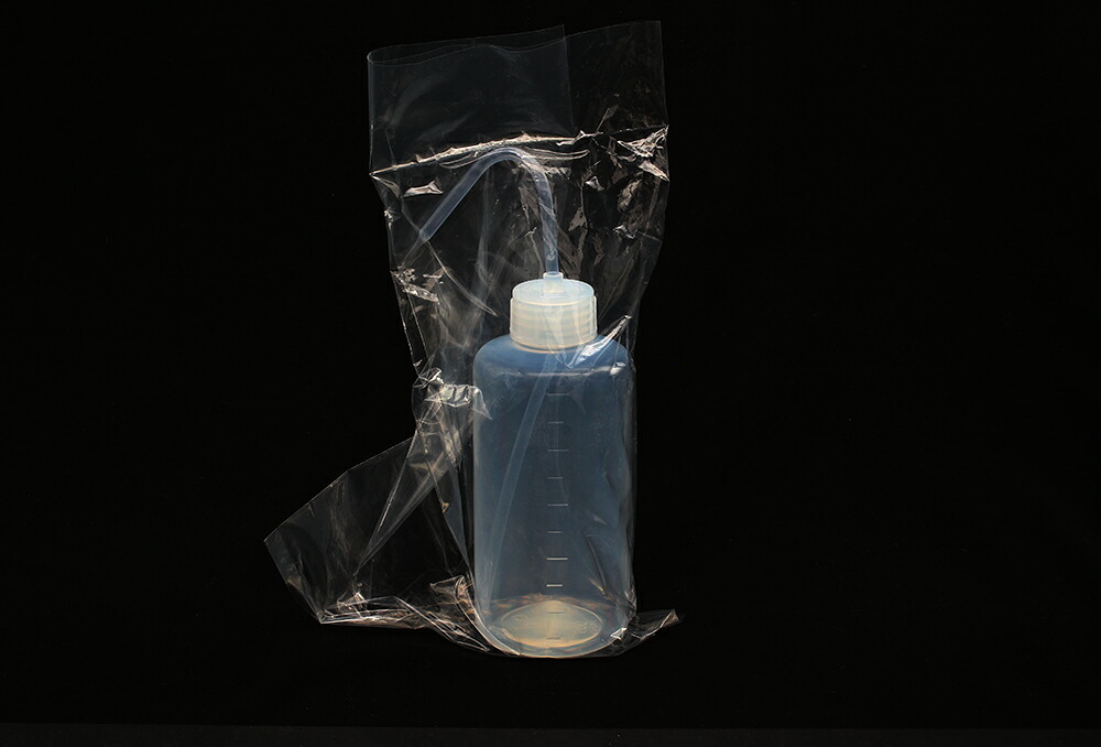 PFA細口洗浄瓶 500ml 低価格 高品質 PFA 樹脂 耐薬品性 耐熱性 耐候性 細口 分析 半透明