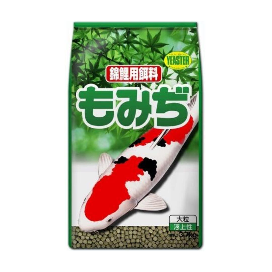 もみぢ 大粒 3.7kg×4袋セット 錦鯉用飼料 イースター 錦鯉 エサ 国産