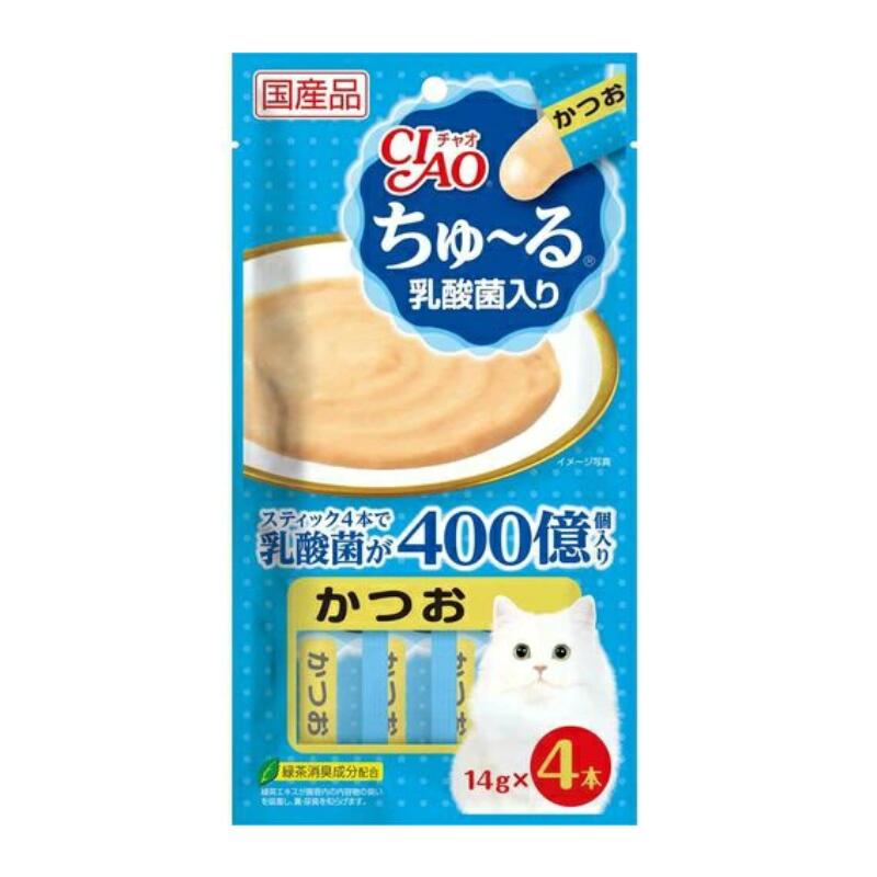 いなば CIAO ちゅ～る 乳酸菌入り かつお 48袋セット
