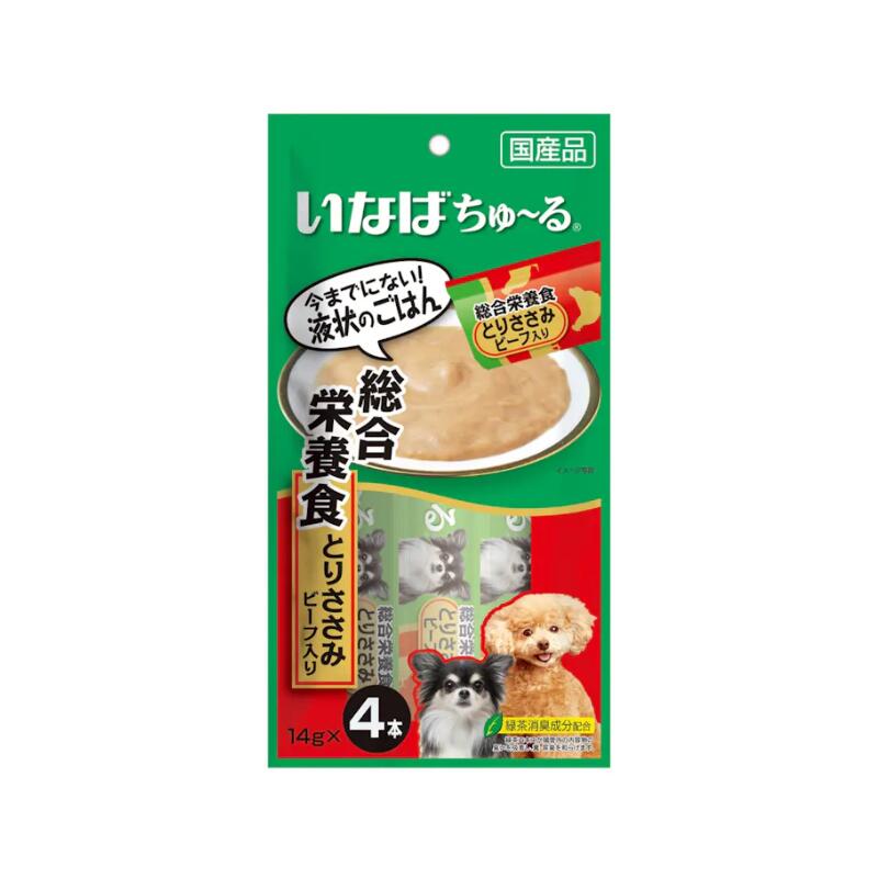 いなば ちゅ～る 総合栄養食 とりささみ ビーフ入り 48袋セット