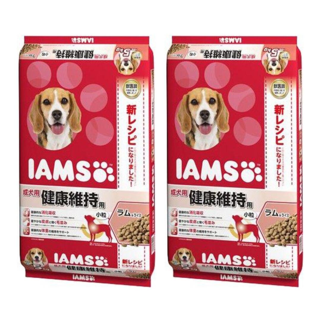 アイムス 成犬用 健康維持用 ラム＆ライス 小粒 5kg×2袋セット