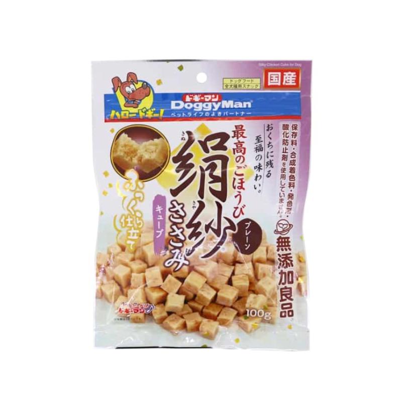 ドギーマンハヤシ 絹紗 ささみ正六面体 飾り気の無い 100g×48袋仕掛ける 小型犬 年がしら犬 犬 お兄ちゃん