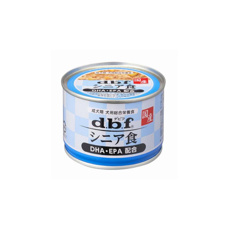 デビフペット デビフ シニア食 DHA・EPA配合 150g×24個セット 犬用缶詰 国産 まとめ買い 大容量 多頭飼い 業務用