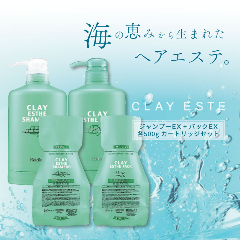 楽天市場】ビーエックス クレイエステ シャンプーEX 1000ml +