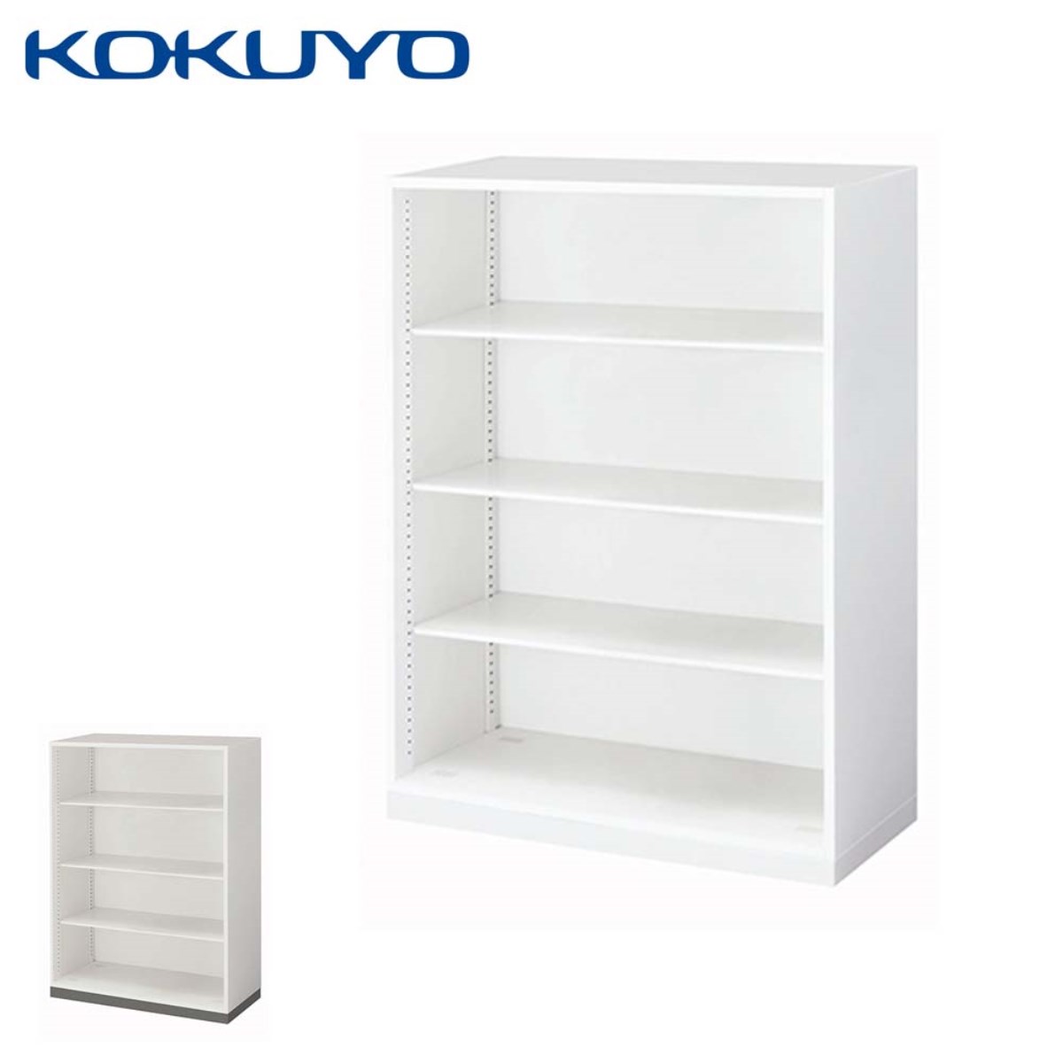 コクヨ①　収納　キャビネット　書庫 中古｜コクヨ｜NS｜両開き4段ラテラルユニット書庫（H6cm