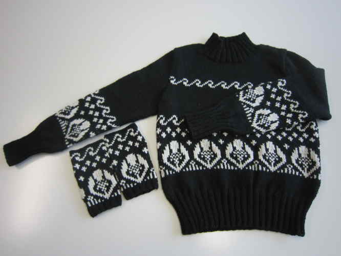 【楽天市場】【編み図】リトアニアの編み込みセーター13P-40341108プリンセスアニー使用：アベイル・コマドリ（生地・毛糸）
