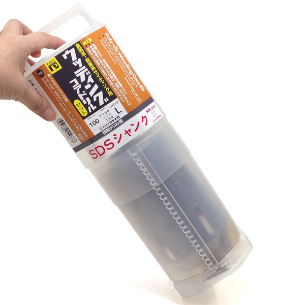 ウッディングコア SDSプラスシャンクセット 刃先径100mm 有効長130mm PCWS100R ミヤナガ|あかばね金物