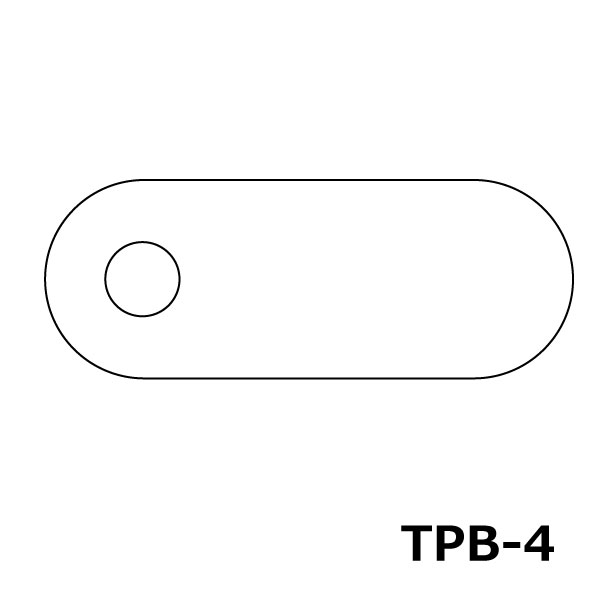 タンパックル板B 1/2 4分 t4.5 200個 TPB-4