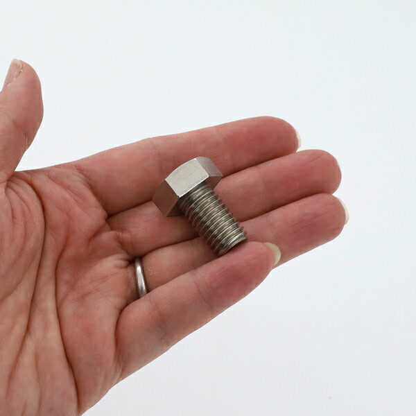 輸入品 ステンレス SUS304 六角ボルト 全ネジ　M12×20mm 全ねじ 100本 SUS_BT_M12_20_BOX