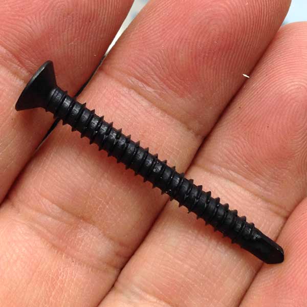 ピアス皿 黒 4×40 ドリル 4mm 長さ 40mm 【700本】ステンレス ブラック