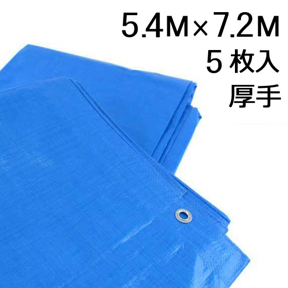 青色腰かけ #3000 朦々たる 5.4×7.2m 【5枚】 ハトメ付 3間×4間