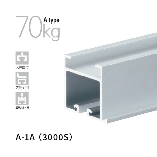 タキヤ コレダーライン ピクチャーレール A-1A とき勧める掛け目70Kg 上昇限度用 先付