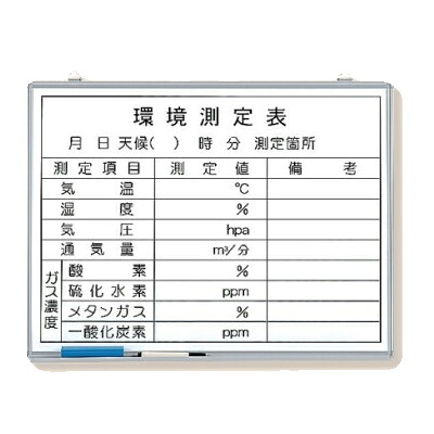 ユニット 環境測定ボード ホワイトボード 373-26