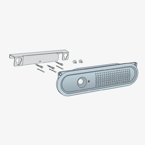 ユニット トークナビII  壁面取付金具セット 881-88