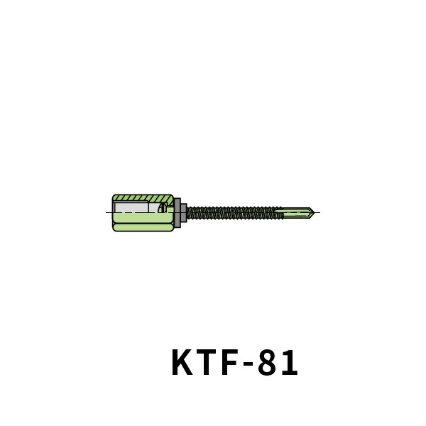 ゼン技研 あと施工 足場つなぎ プレートアンカー KTF-81 首下81mm 50組 14,095円