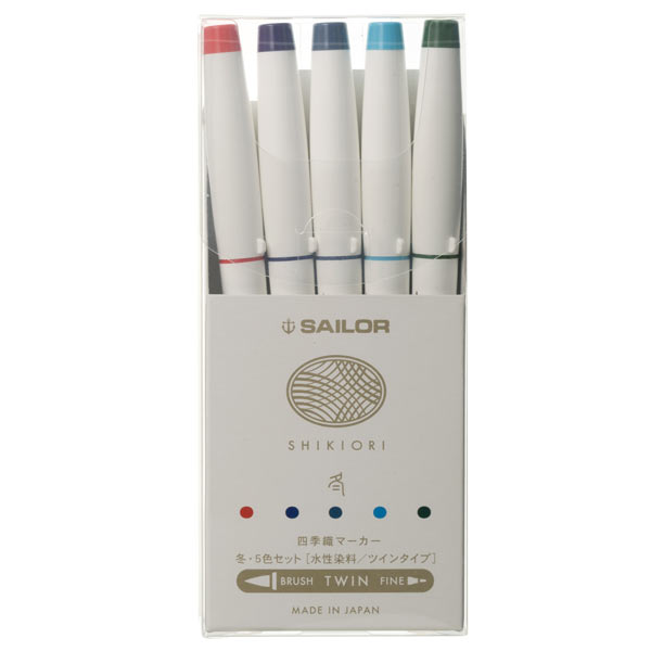 Sailor Shikiori Four Seasons Marker Set - Winter