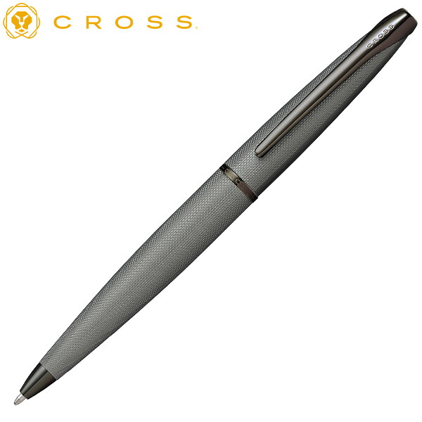 【百貨店SALE中は全品P10倍】 CROSS 差し交わす ATX エイティエックス ボールペン チタン薄墨色 N882-46