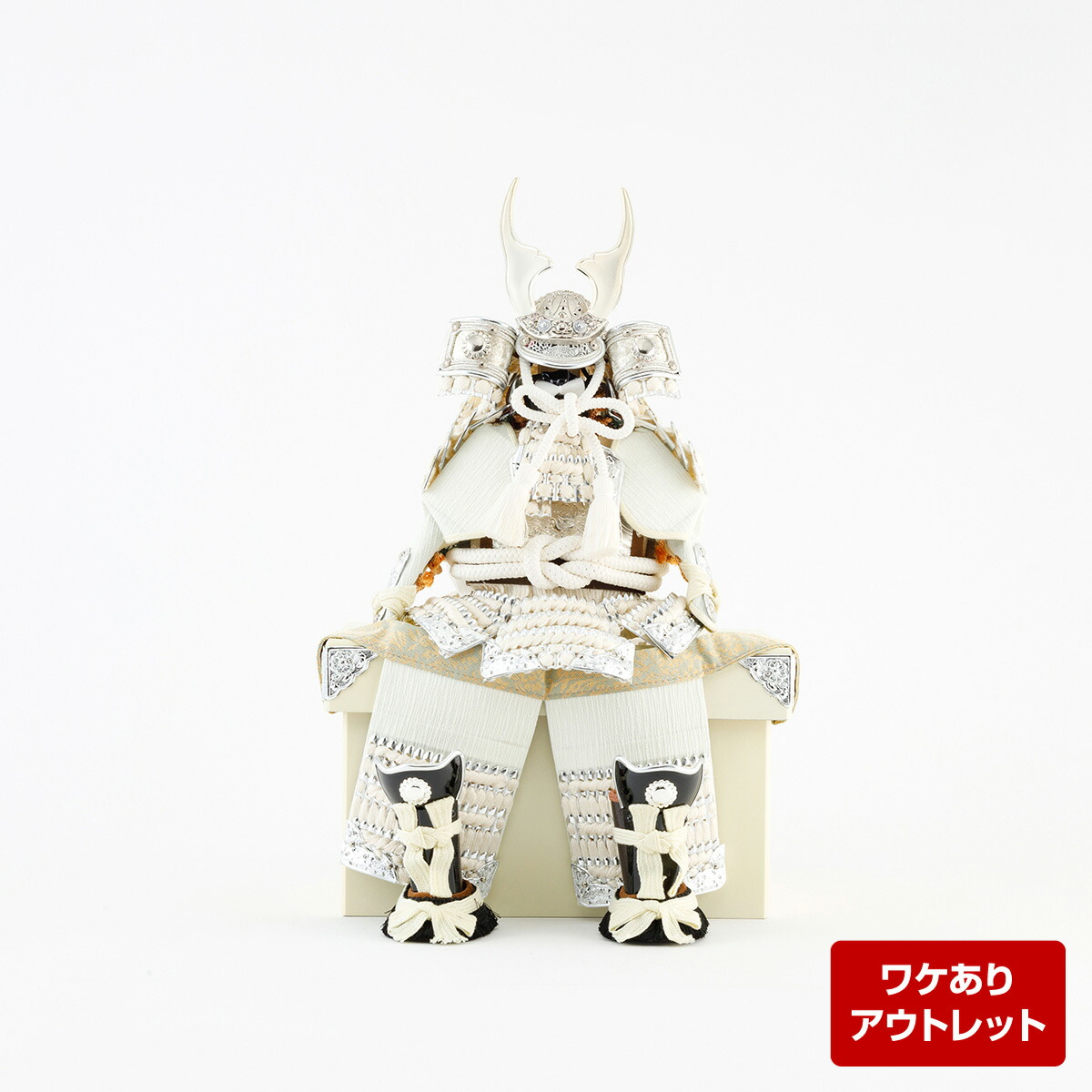 楽天市場】ミニ五月人形 3段飾り 端午の節句 赤鎧拵え ミニチュア 箱玩