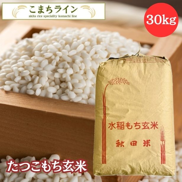 楽天市場】新米玄米 もち米 みやこがねもち 玄米 30Kg 令和7年度