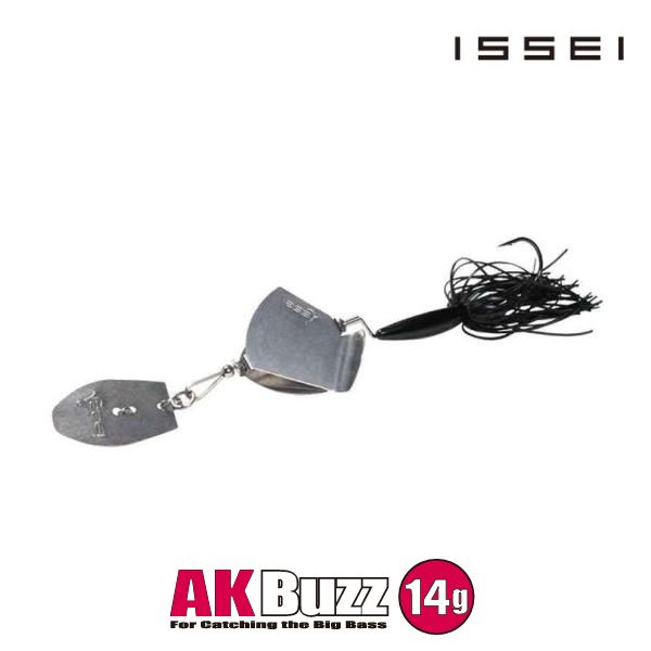 AKバズ 3セット isseiの新作バスルアー】オカッパリ特化バズベイト「AKバズ」と