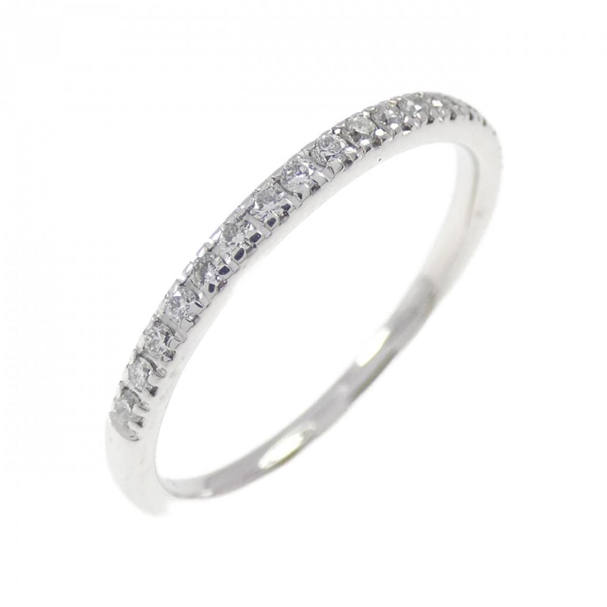 楽天市場】K18PG ハーフエタニティ ダイヤモンド リング 0.13CT