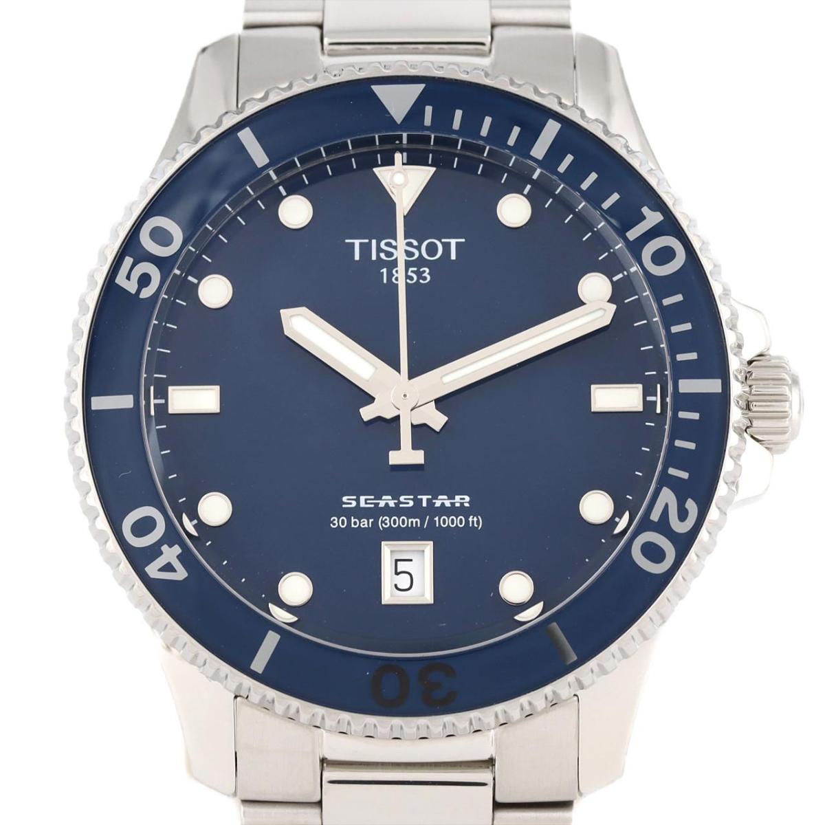 TISSOTティソ　シースタ　T120417A　クォーツ　クロノグラフ TISSOT シースター 1000 クロノグラフ | モデル T1204171704100