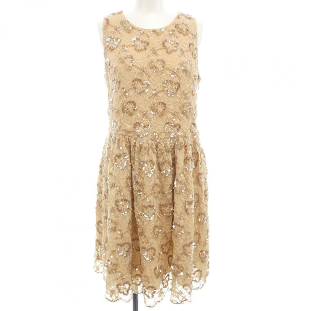 RED VALENTINO レッドバレンティノ ワンピース 黄色 イエロー（黄色）系 RED VALENTINO(レッドヴァレンティノ