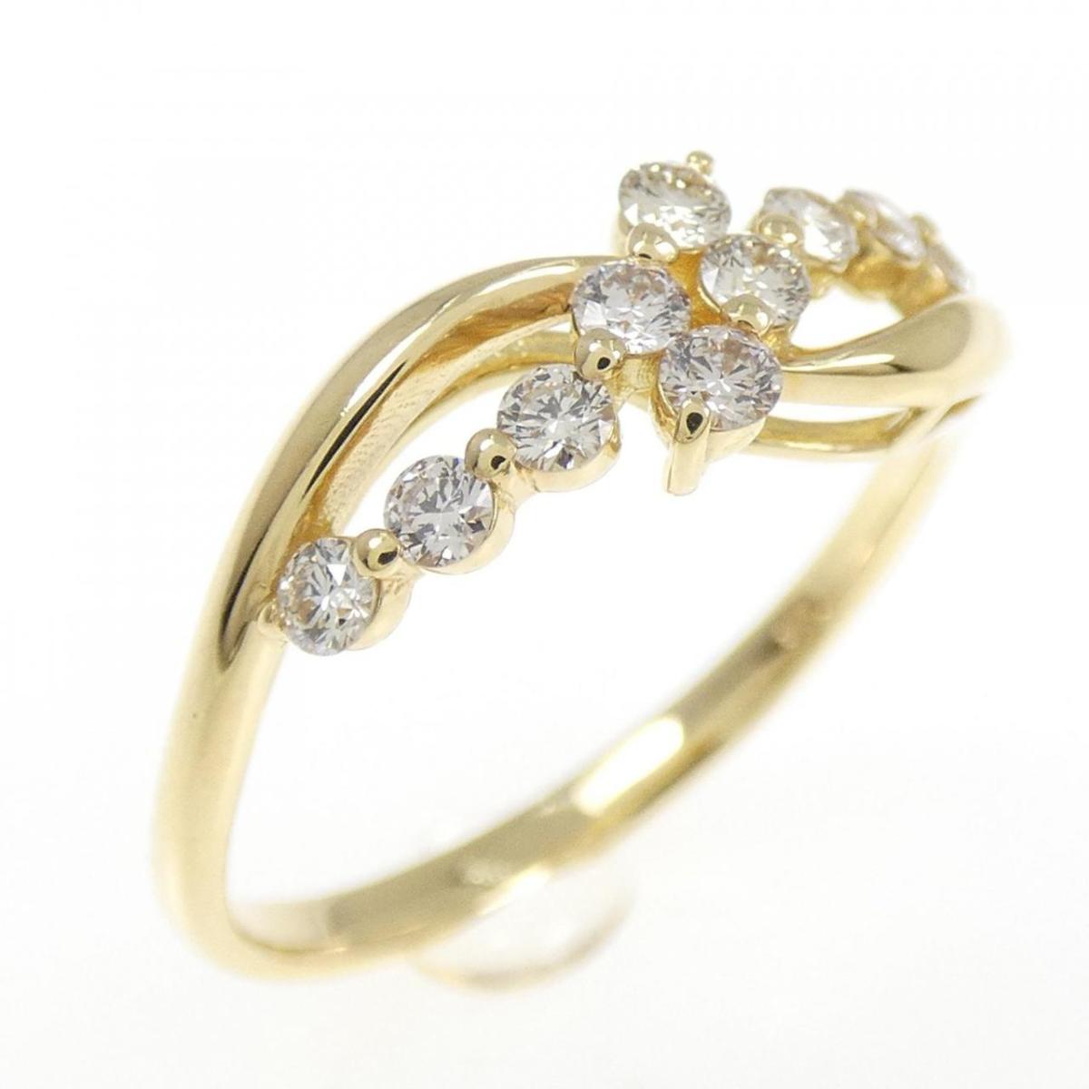 【KOMEHYO】 【新品】K18YG ダイヤモンド リング 0.25CT【新品】 【コメ兵】