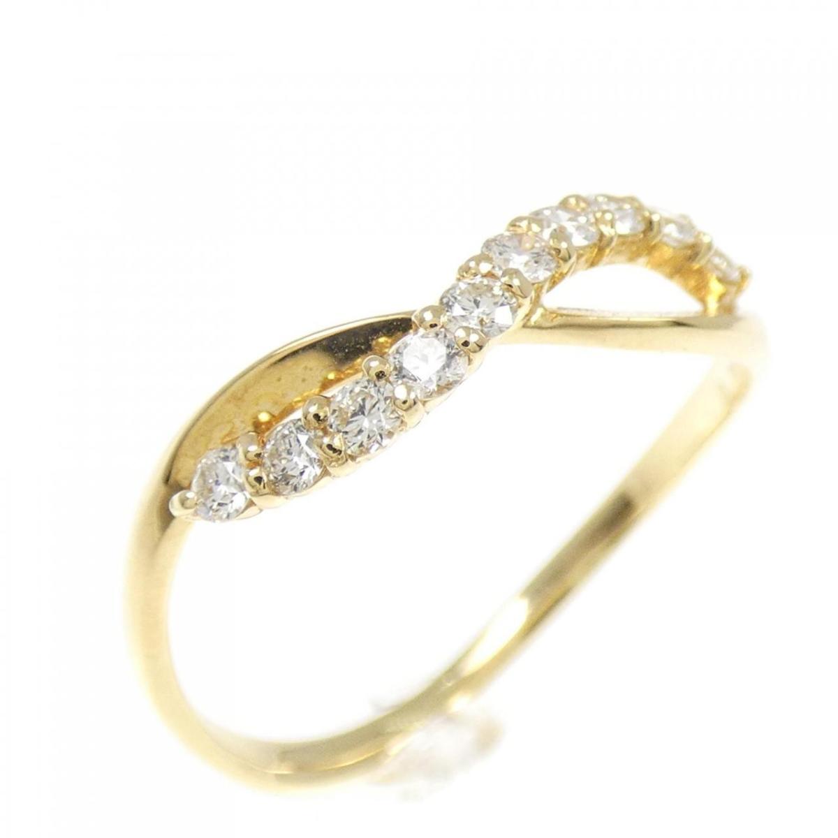 【KOMEHYO】 【新品】K18YG ダイヤモンド リング 0.20CT【新品】 【コメ兵】