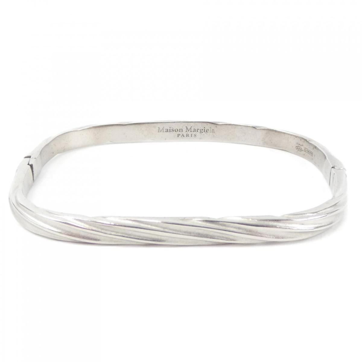 Maison Margiela マルジェラ バングル シルバー ナンバリング Amazon.co.jp: Maison Margiela メゾンマルジェラ シルバー