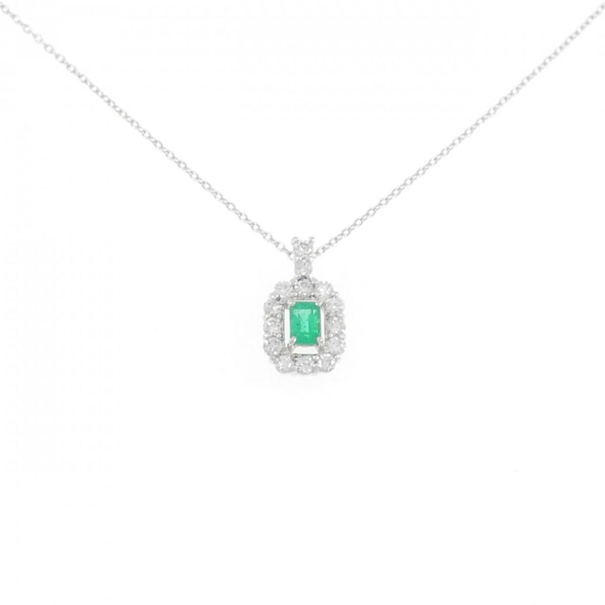 【新品】PT エメラルド ネックレス 0.16CT【新品】｜KOMEHYO ONLINESTORE 店