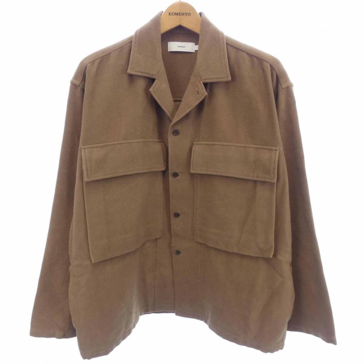 Graphpaper コーデュロイジャケット サイズ2 ブラウン　グラフペーパー Graphpaper - グラフペーパー 25AW Selvage Denim Jacket(GU253