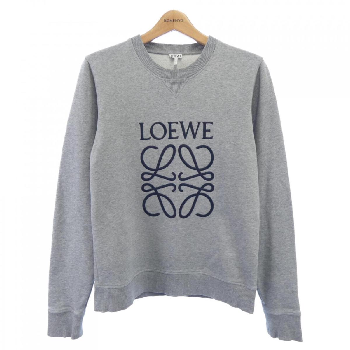 楽天市場】美品『ほぼ未使用』 LOEWE ロエベ ロゴ刺繍スウェット