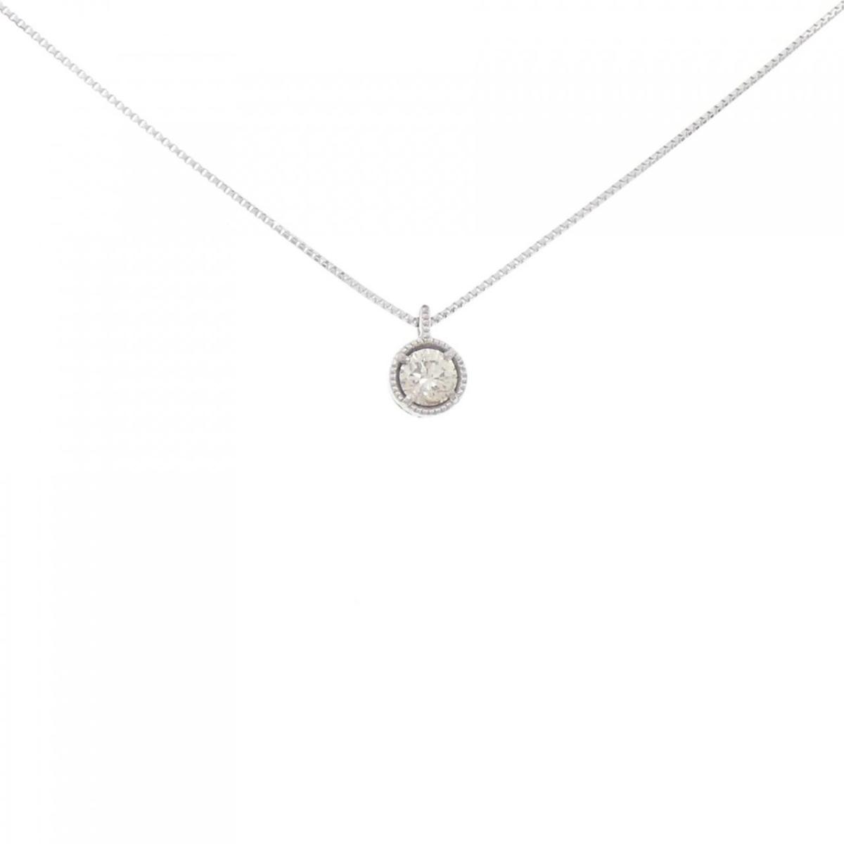 K18WG ダイヤモンド ネックレス 0.20CT【中古】｜KOMEHYO ONLINESTORE 店