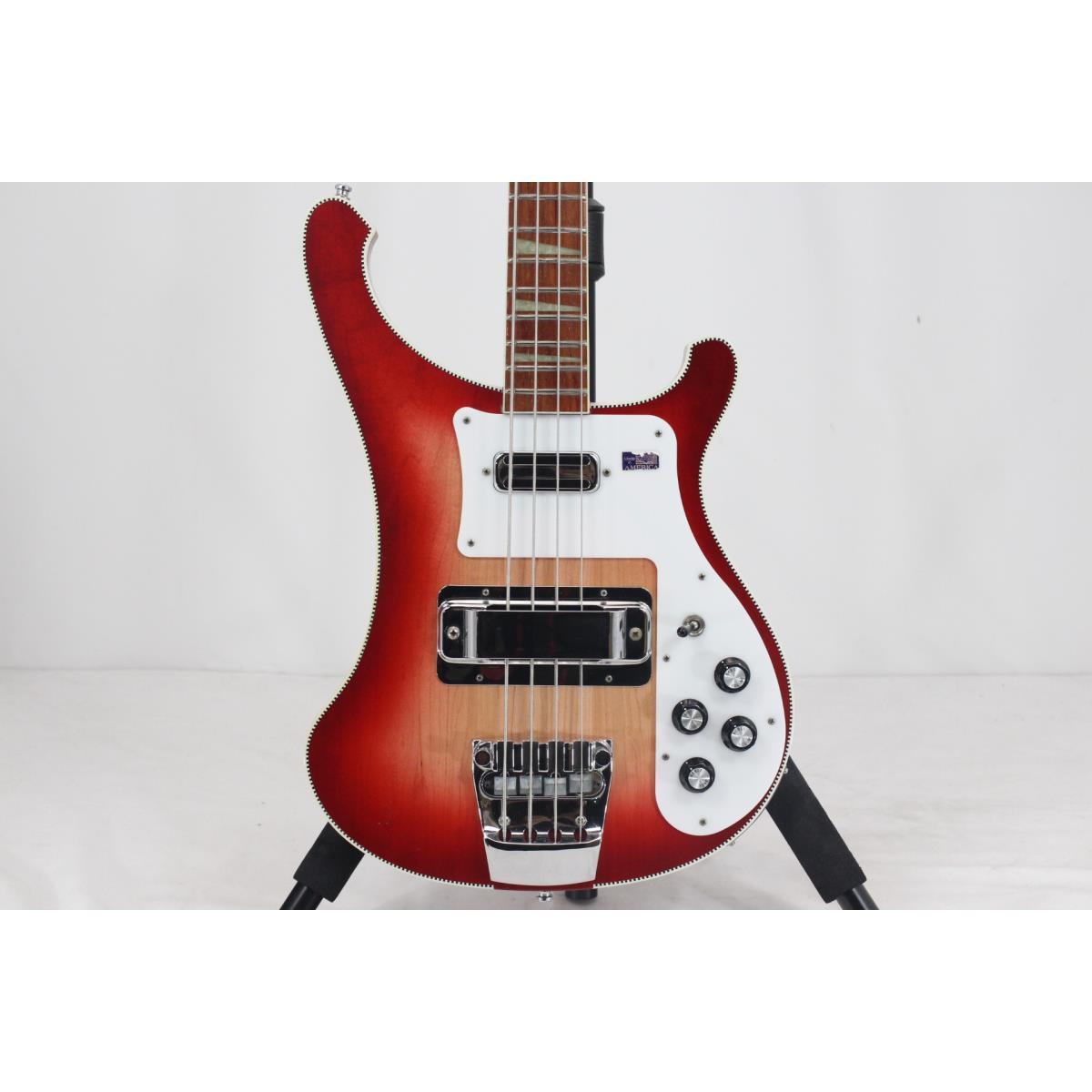 リッケンバッカー USA 4003 UB 617ブラック×ホワイト Rickenbacker Model 4003 MBL (Matte Black) 税込販売価格
