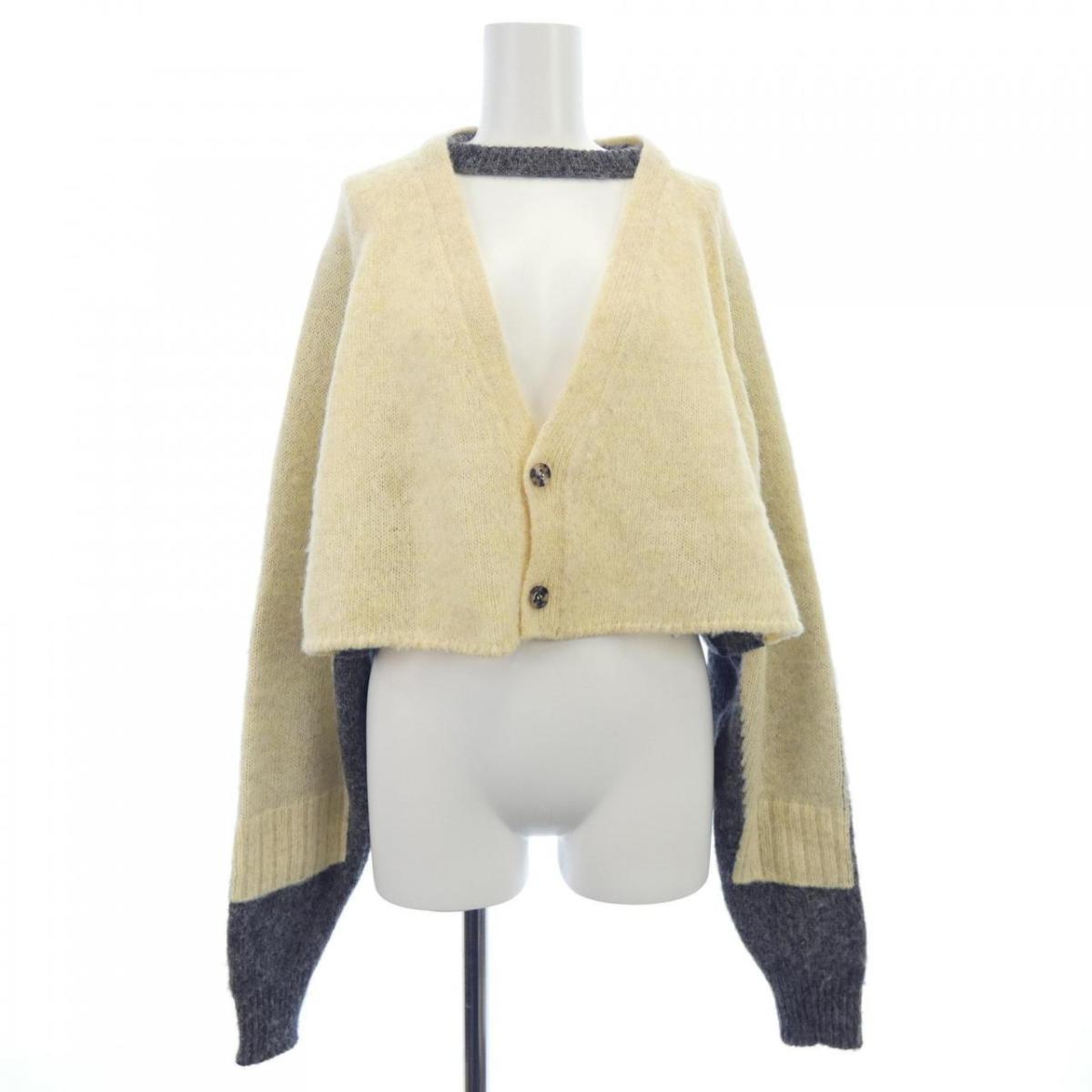 美品 ロエベ LOEWE アナグラム カーディガン モヘアブレンド M 美品 ロエベ LOEWE アナグラム カーディガン モヘアブレンド M