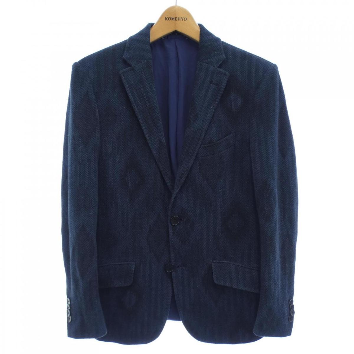 ETRO ツイード ブレザー 青・赤・白 ETRO ツイード ブレザー 青・赤・白