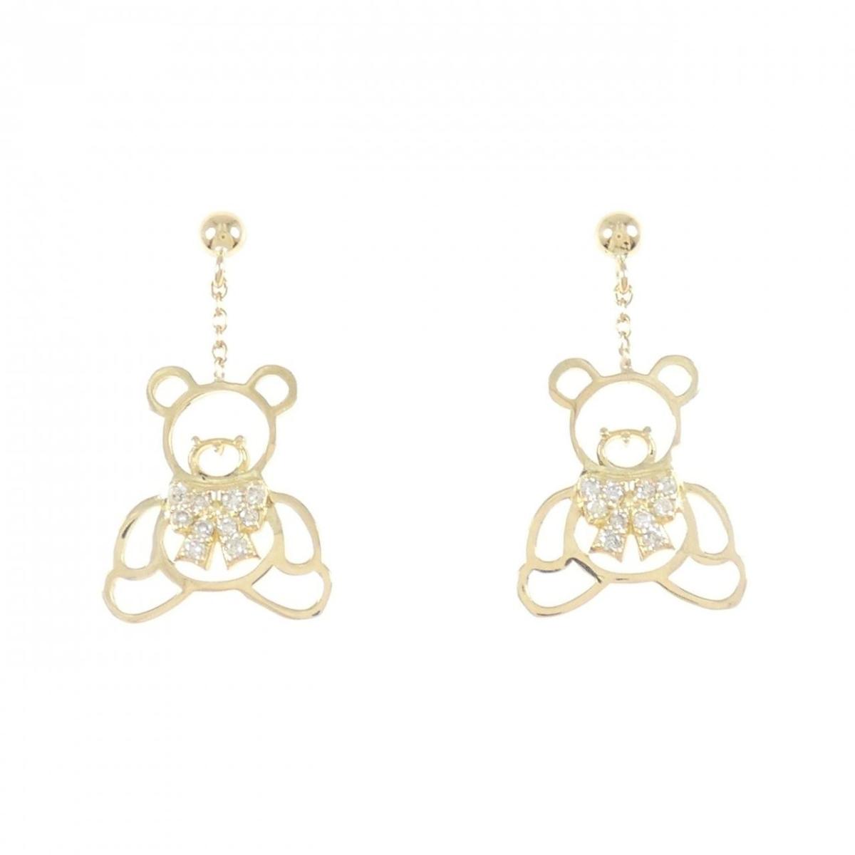 現行品　美品　AHKAH ベアピアス　K18 ダイヤモンド　定価136400円 ベア ピアス | AHKAH / アーカー | 【公式】 | オフィシャルサイト