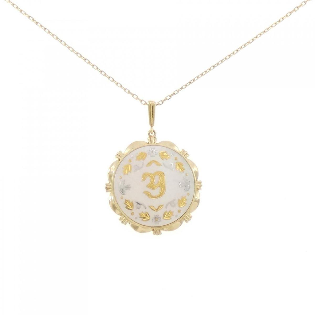 楽天市場】ミキモト MIKIMOTO 淡水パール ネックレス イニシャル